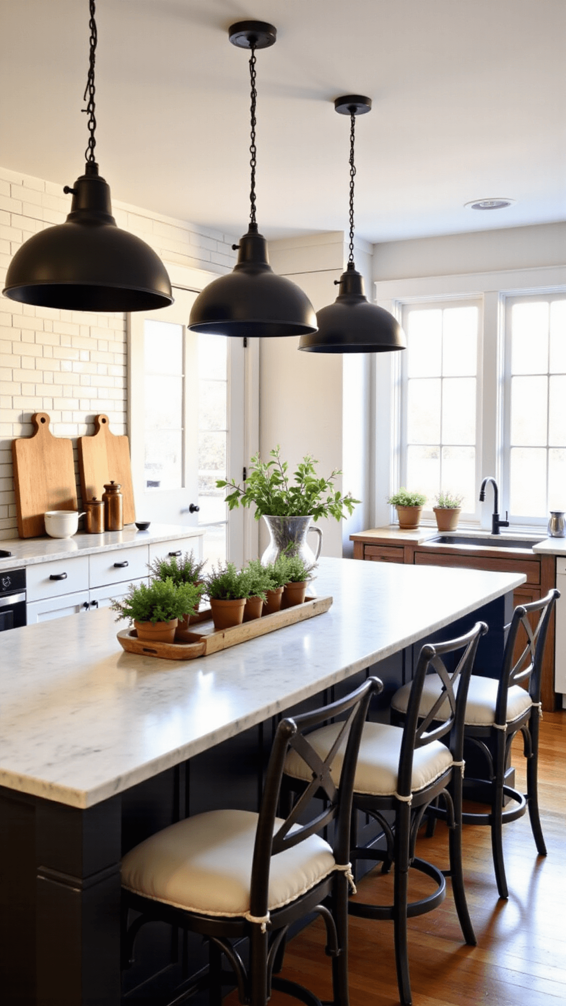 Farmhouse Kitchen Pendant Lights: The Ultimate Style Guide for Transforming Your Kitchen Space 1270modern Farmhouse Kitchen Golden Hour