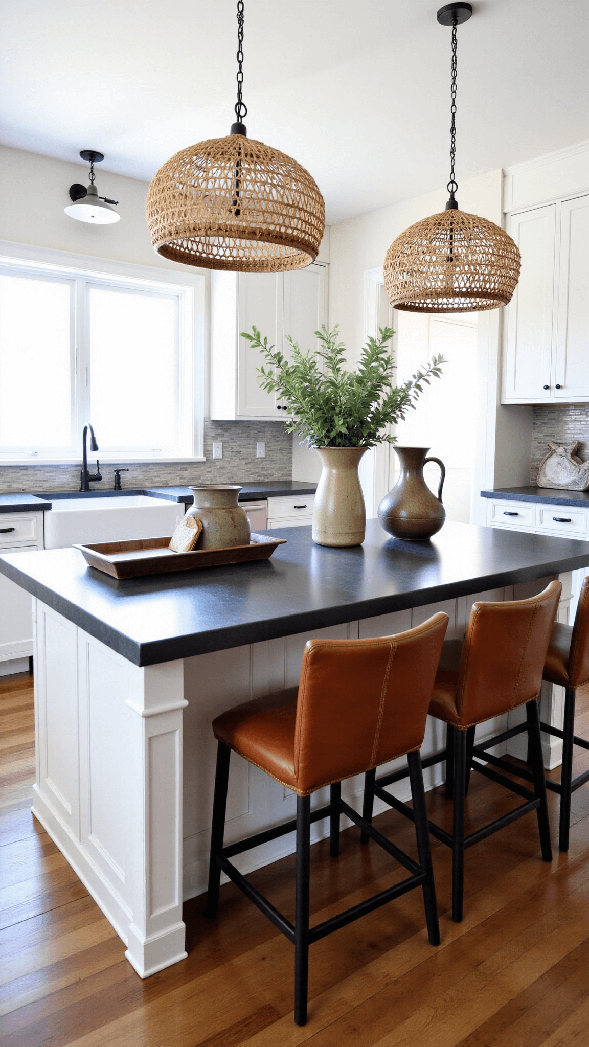 1578modern Rustic Kitchen Island Soapstone