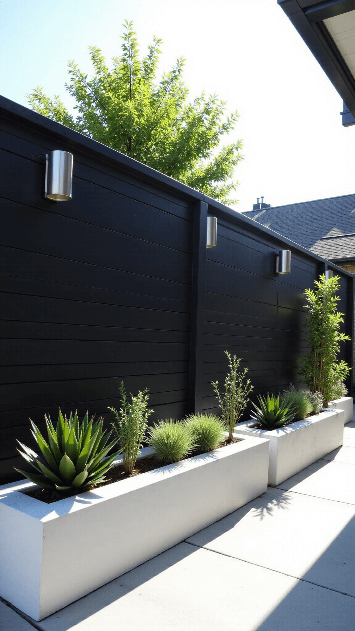 2226modern Minimalist Fence Garden