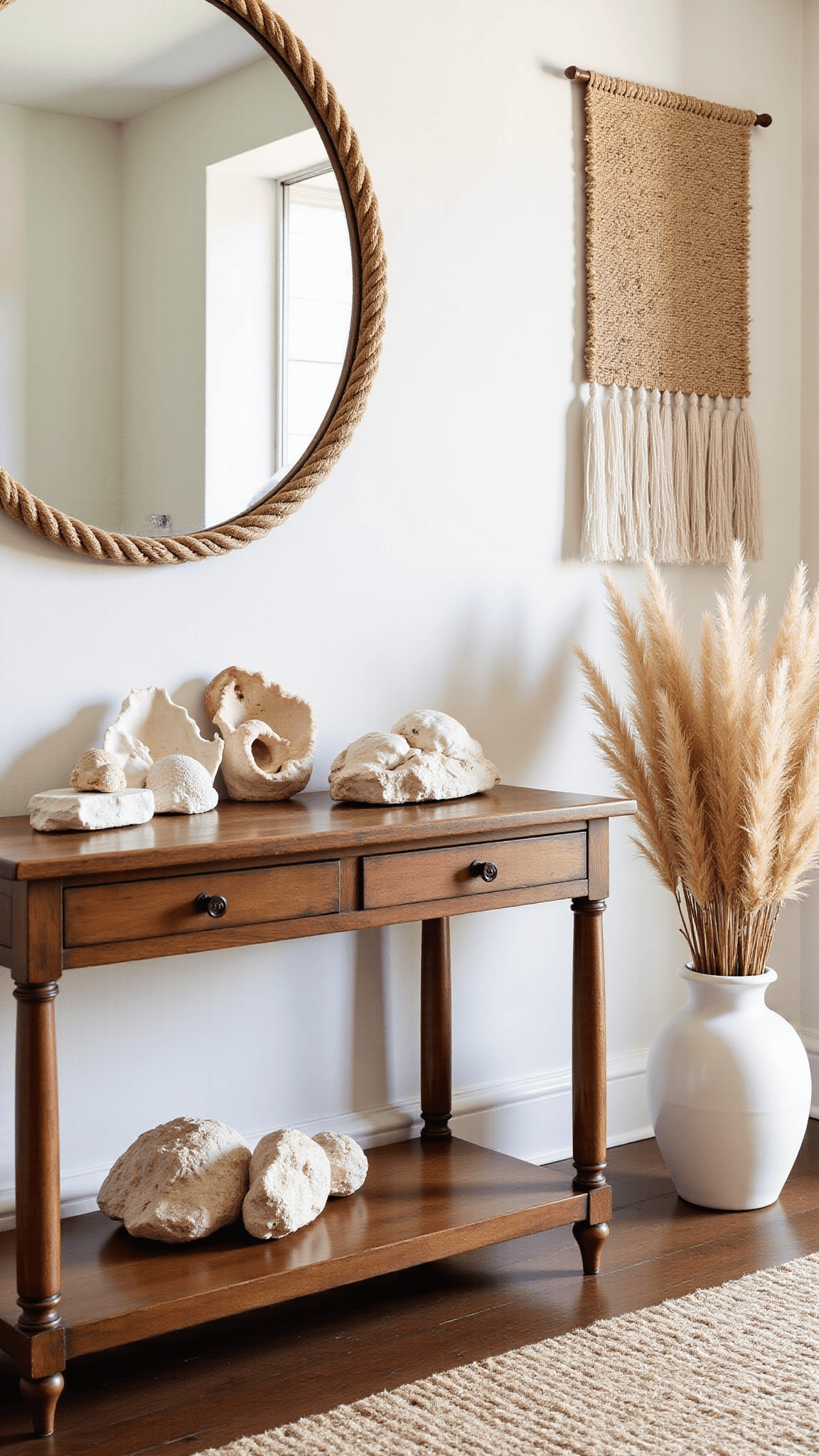 2869entryway Vintage Coastal Decor