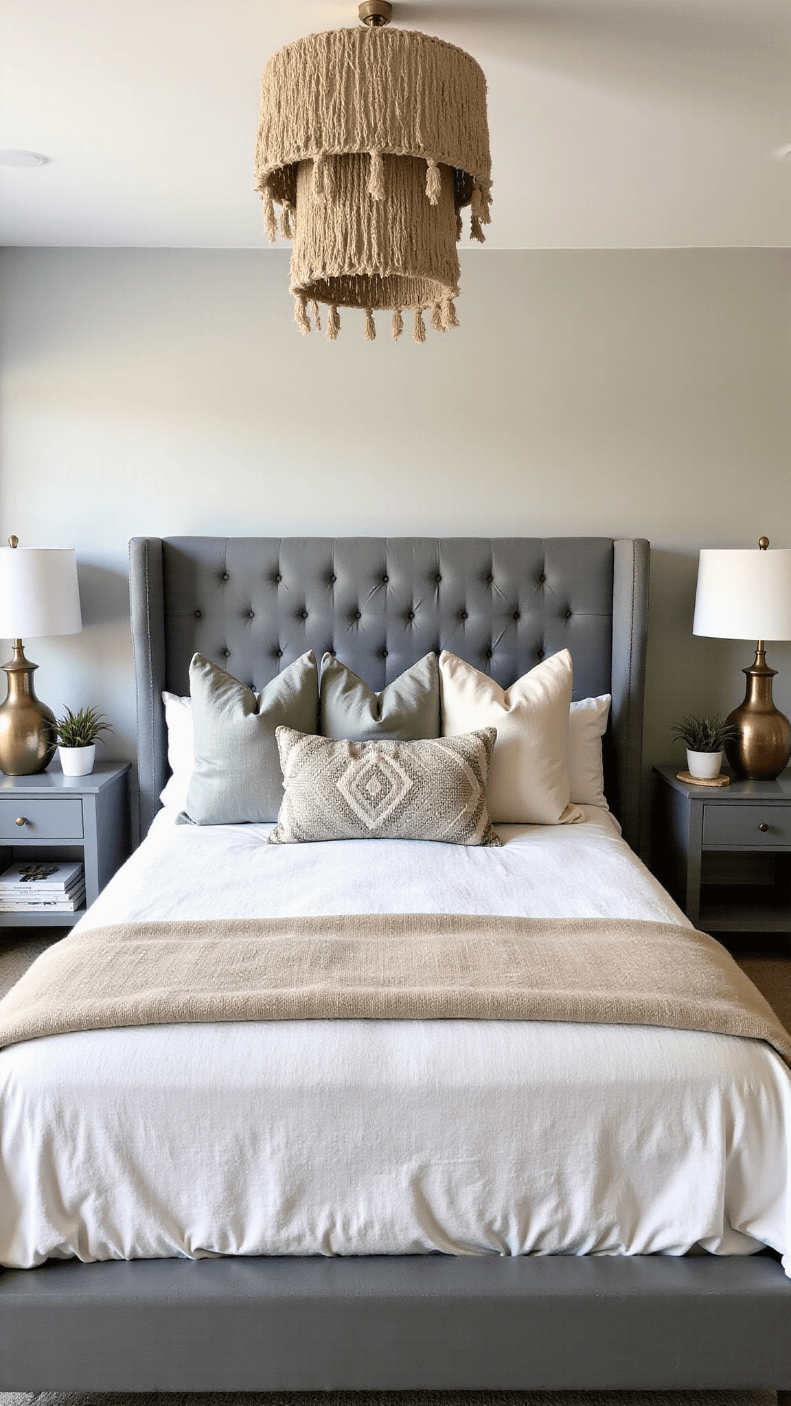 348bohemian King Bed Macrame Vignette