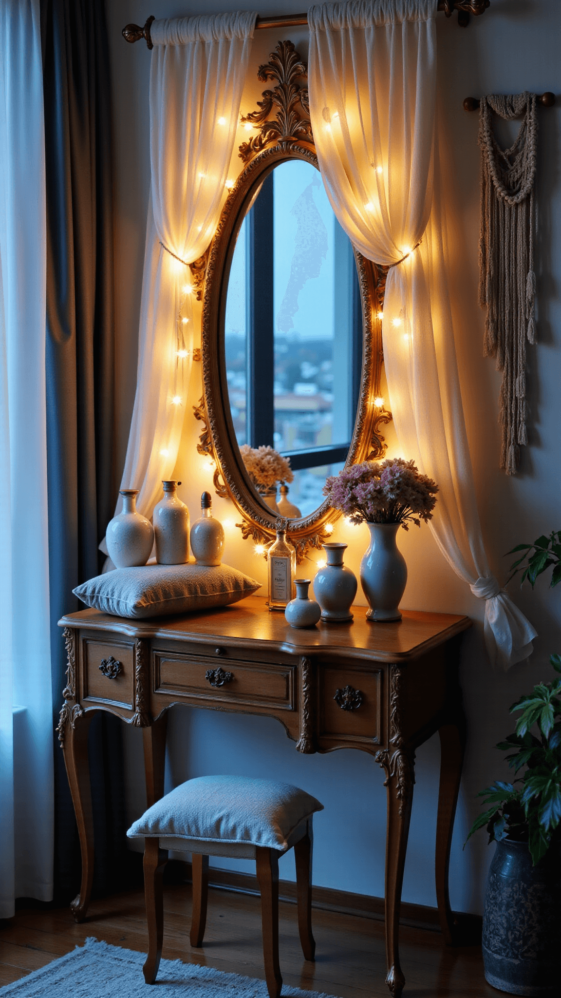 813dreamy Vanity Mirror Bluehour