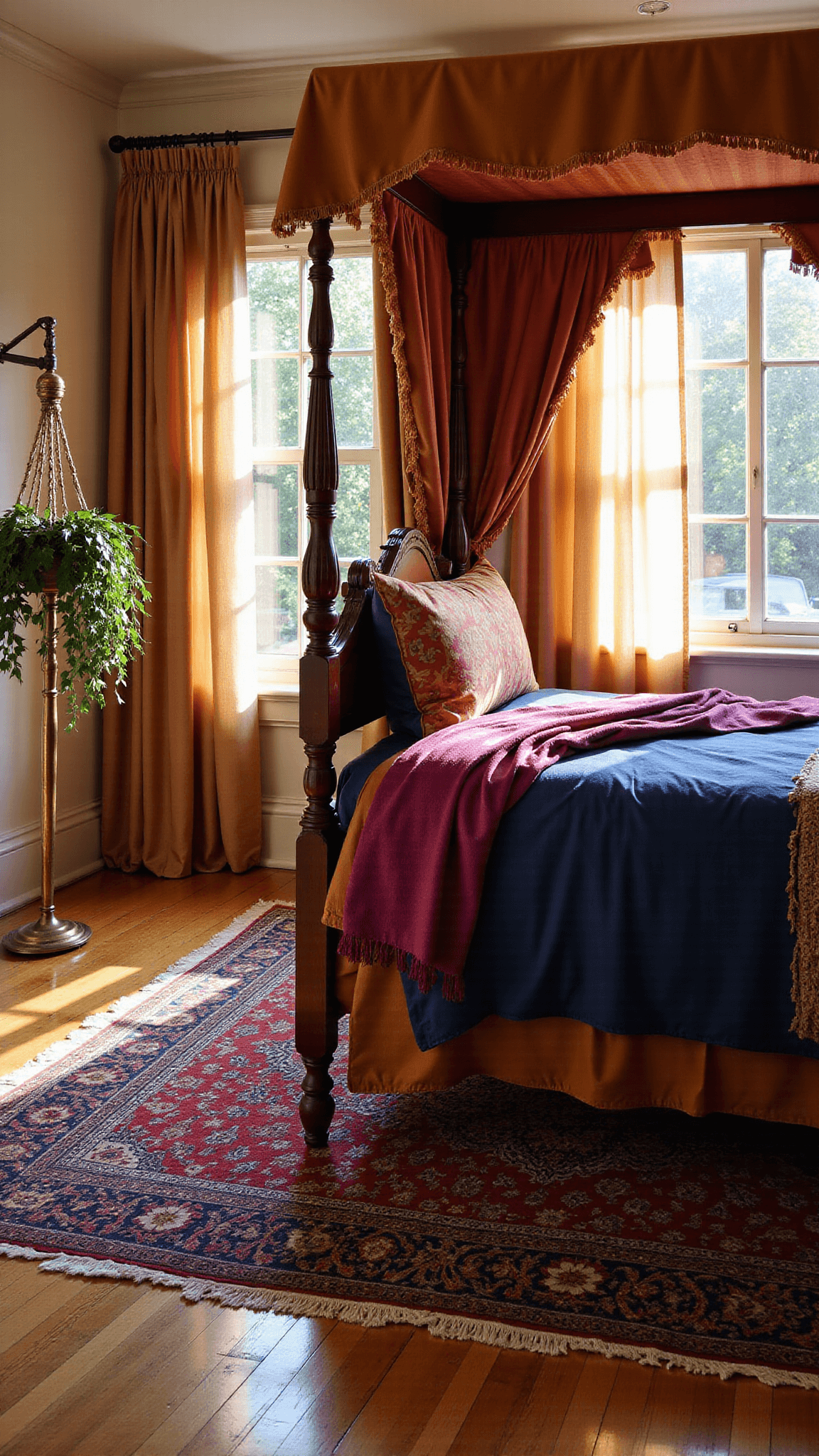 924dreamy Bohemian Bedroom Sunlight