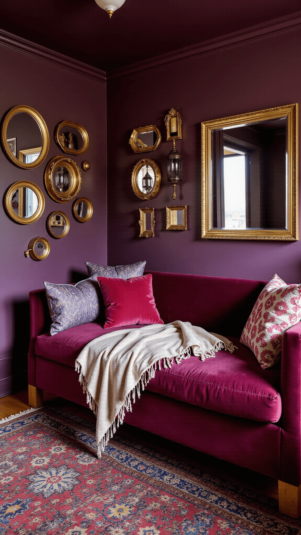 930moody Boho Den Evening Light