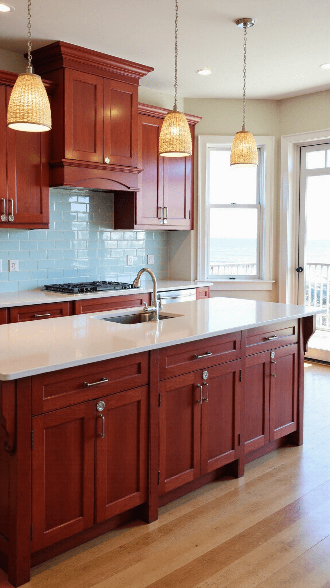 3103coastal Oak Kitchen Seaside View