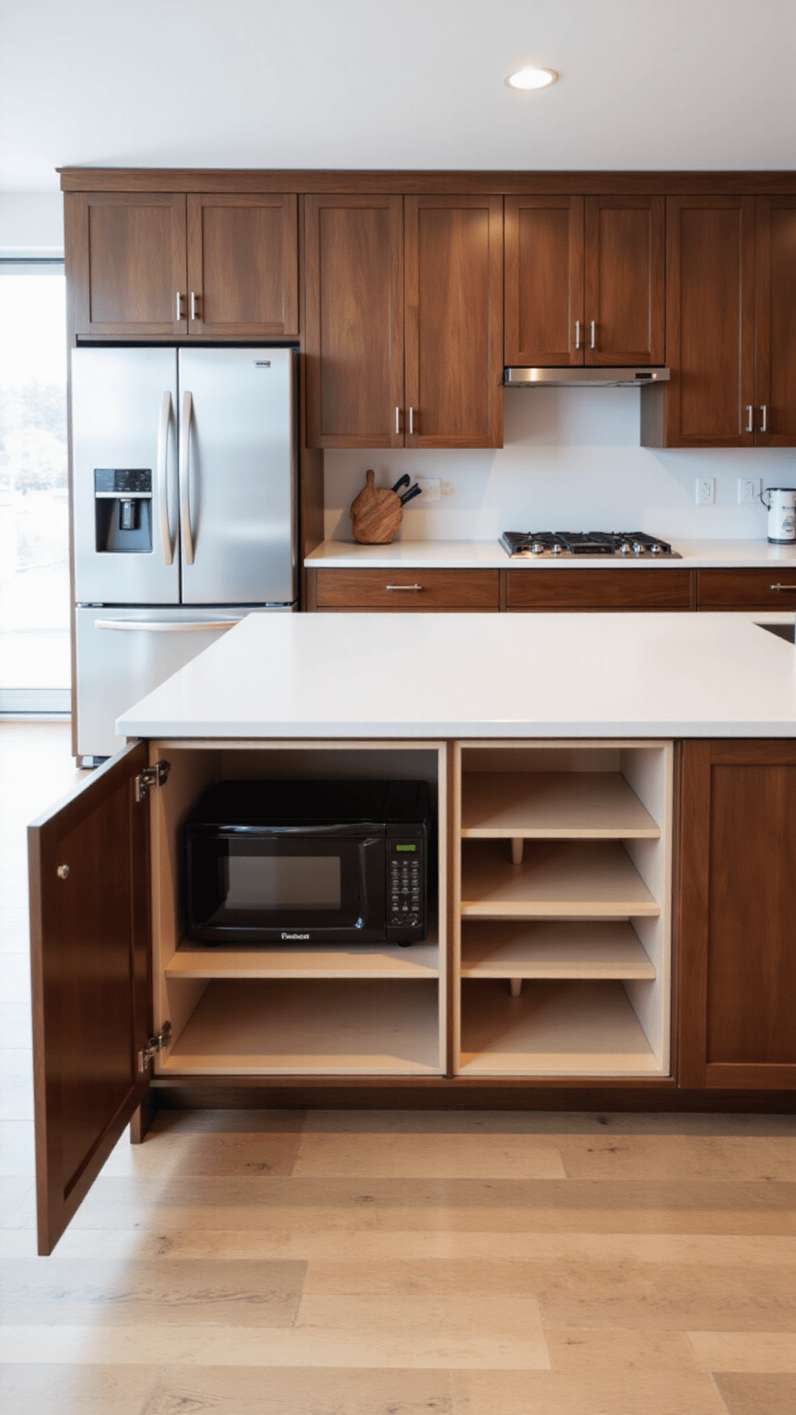 2025 Kitchen Trends: Transforming Culinary Spaces with Style and Functionality 3211modern Smart Kitchen Hidden Storage