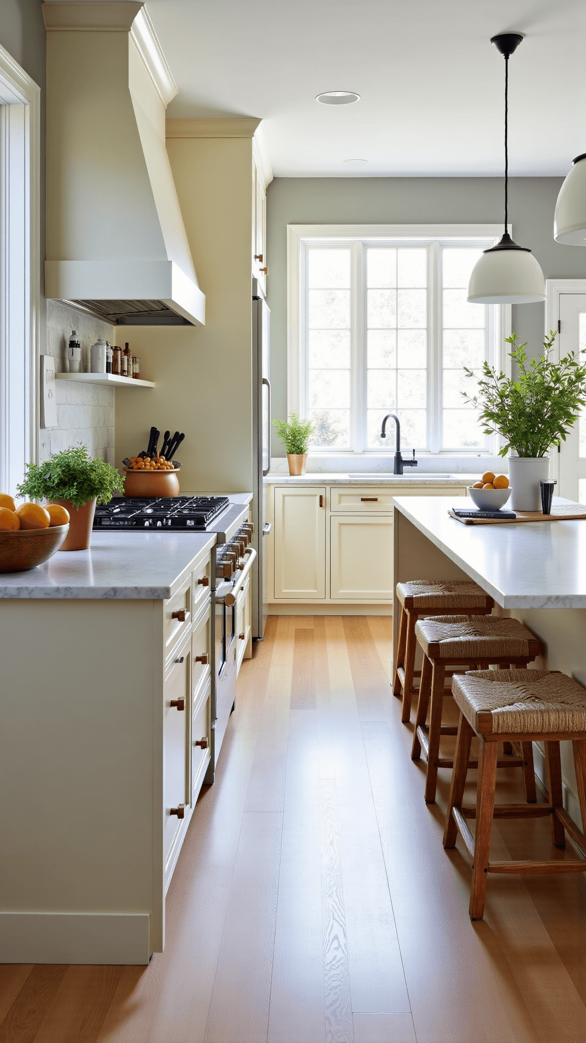 3372modern Cream Kitchen Natural Light