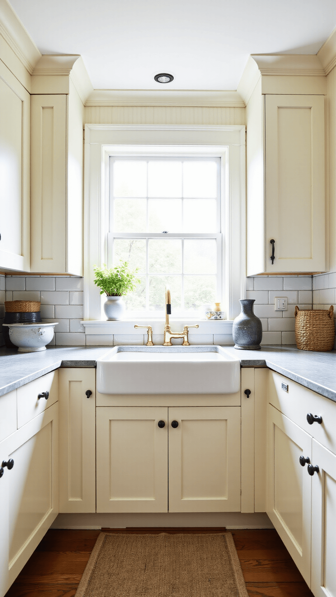 3377cream Country Kitchen Corner Natural Light
