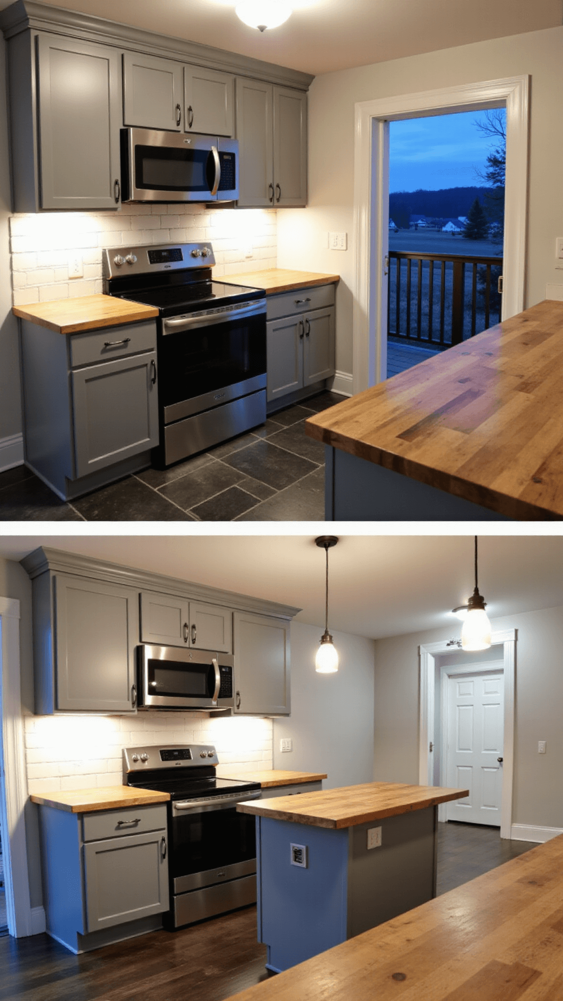 3445knoxhult Cozy Kitchen Blue Hour
