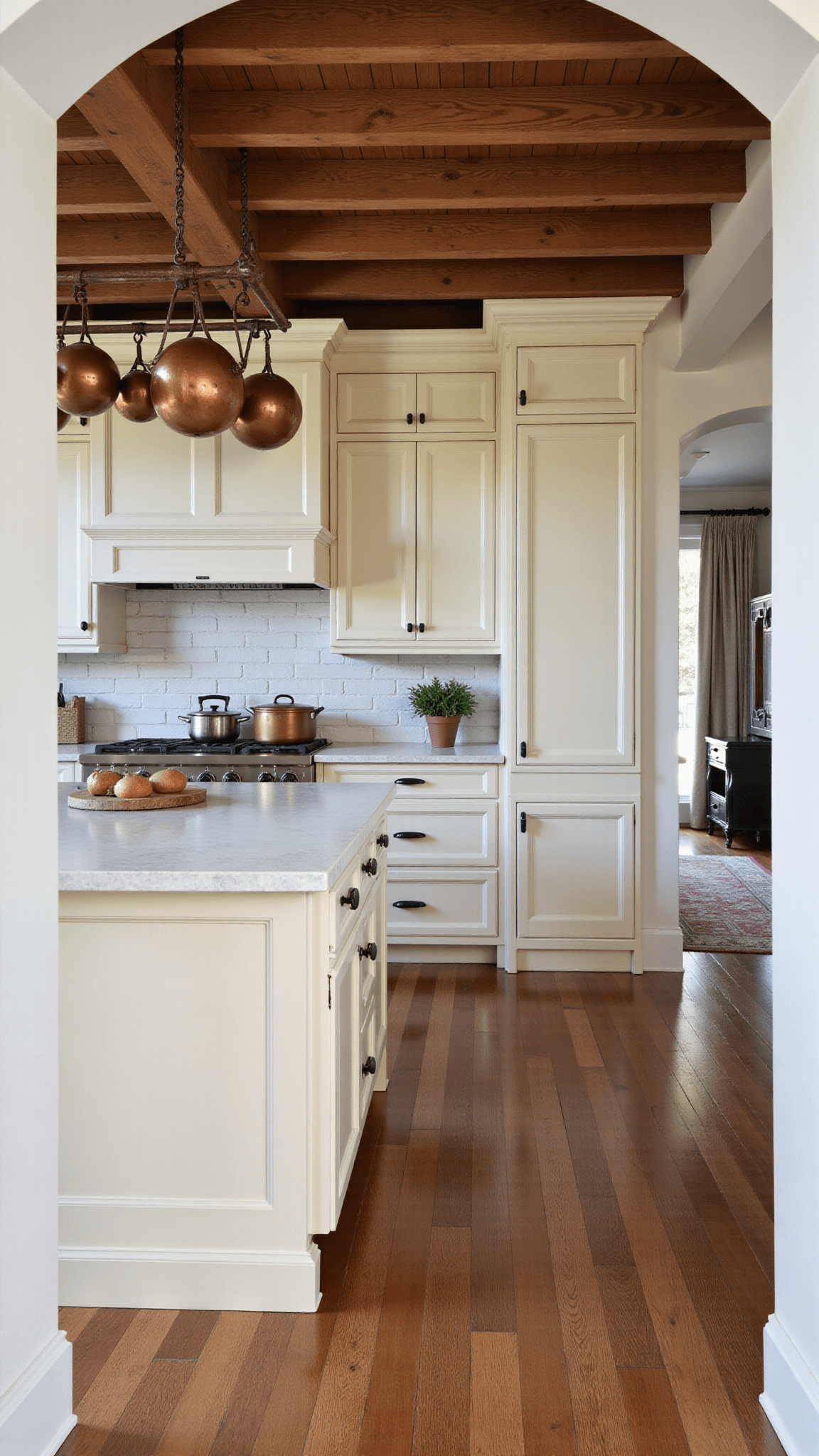 3469farmhouse Kitchen Rosemary Cabinets Afternoon
