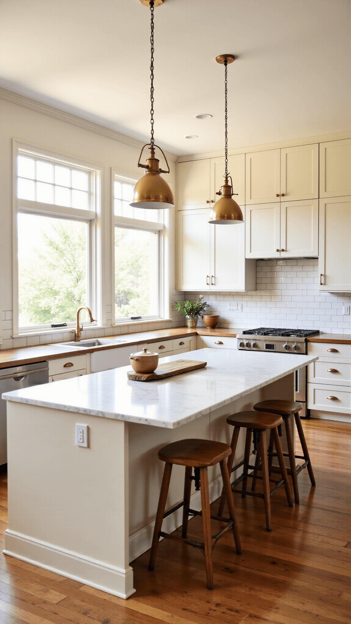 3481modern Farmhouse Kitchen Sunlight