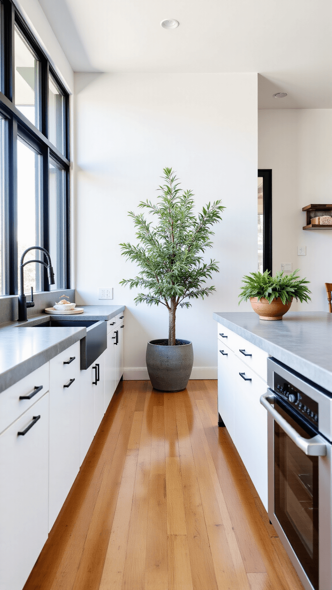 3522modern Farmhouse Kitchen Bright Oak