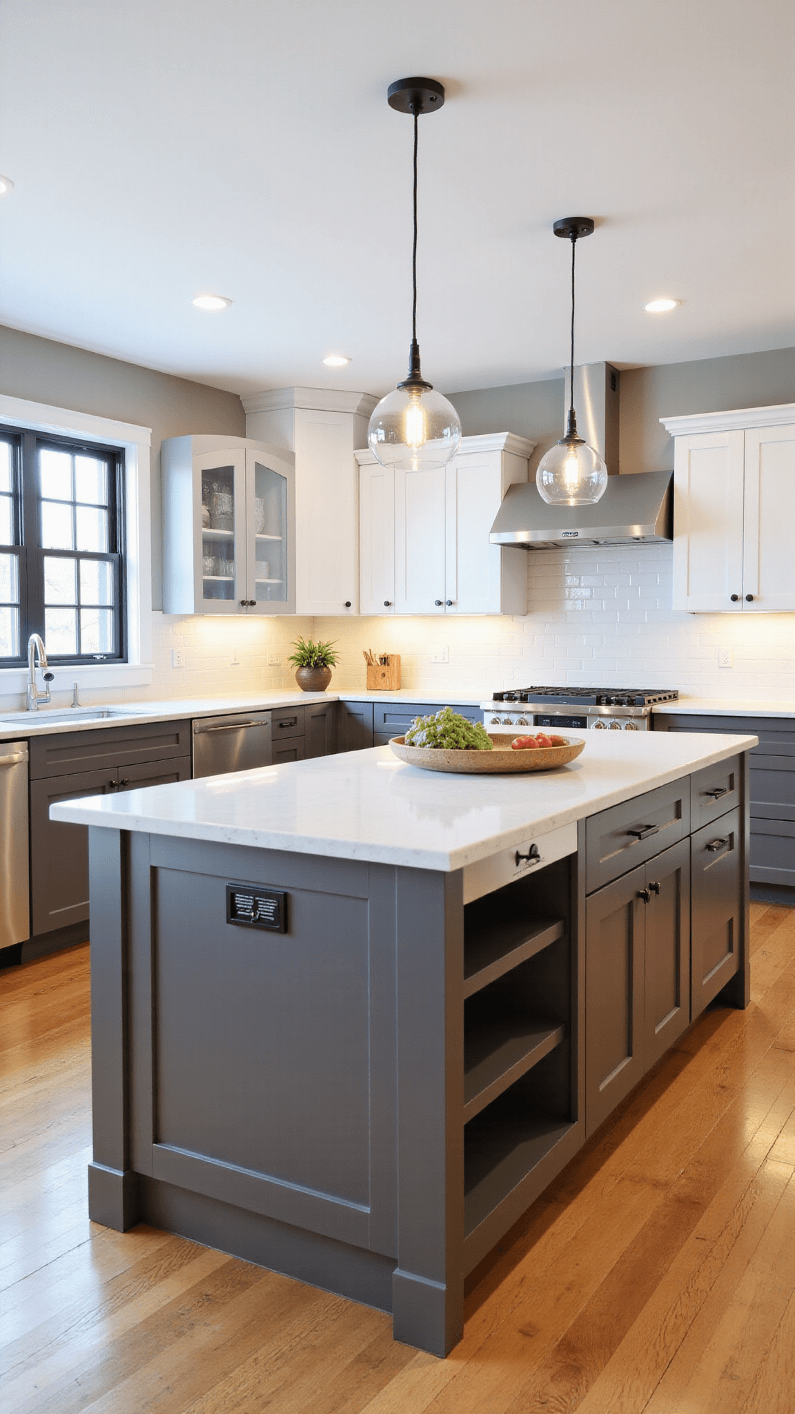 3536modern Family Kitchen Morning Light