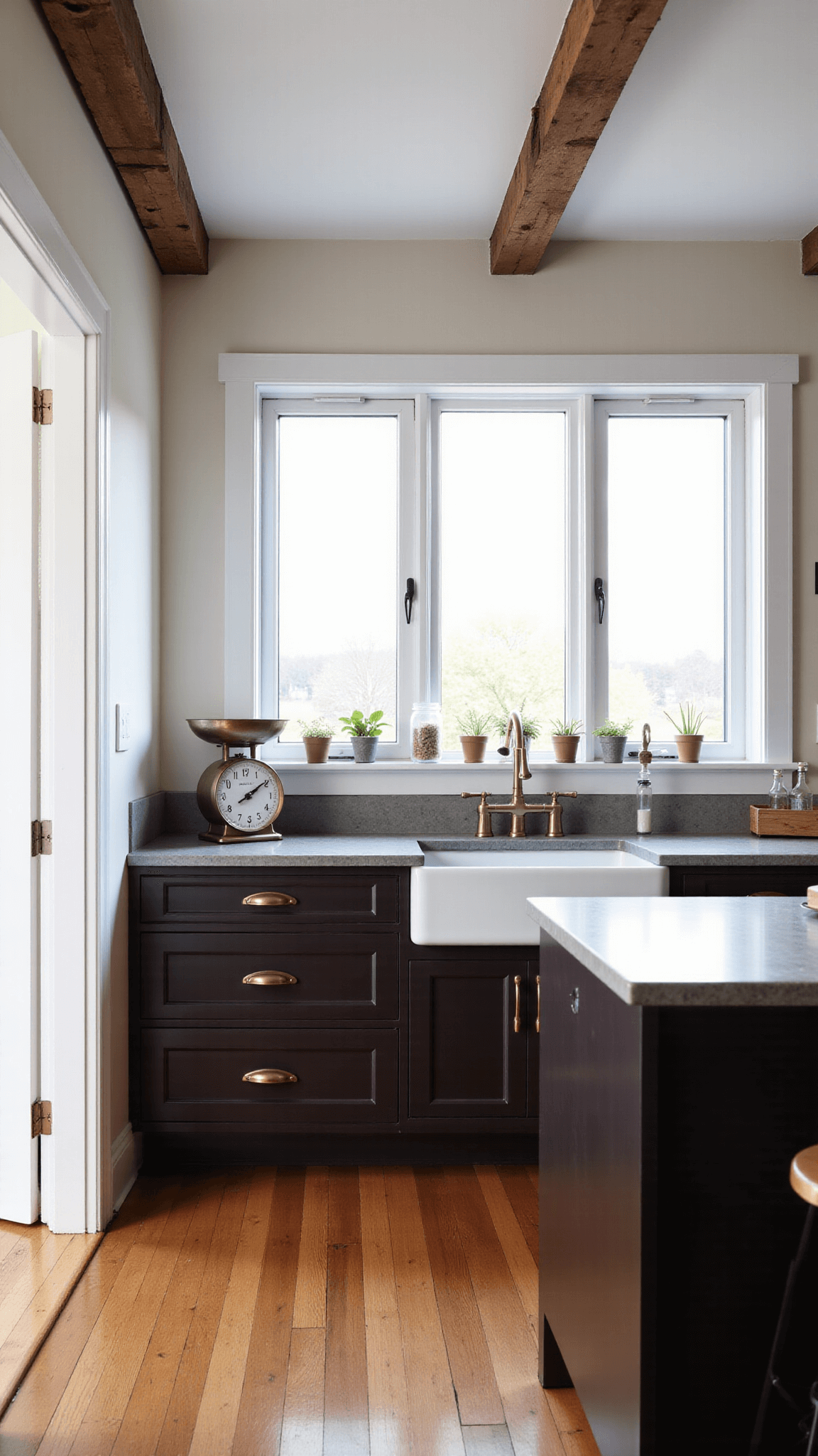3576modern Farmhouse Espresso Kitchen