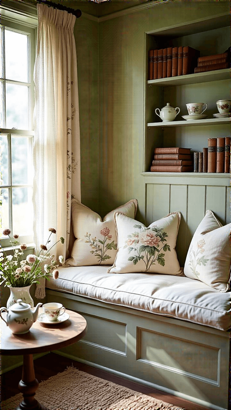 3812cozy Tea Nook Window Seat
