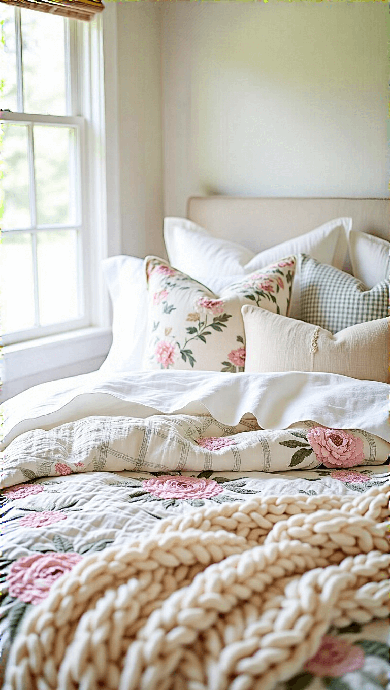 3814cozy Layered Bedding Textures