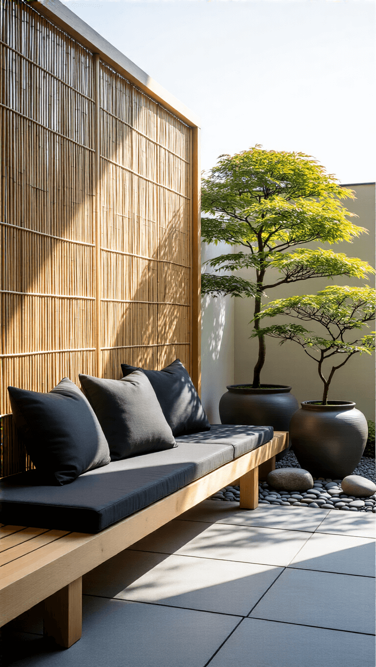 3829zen Garden Balcony Minimal