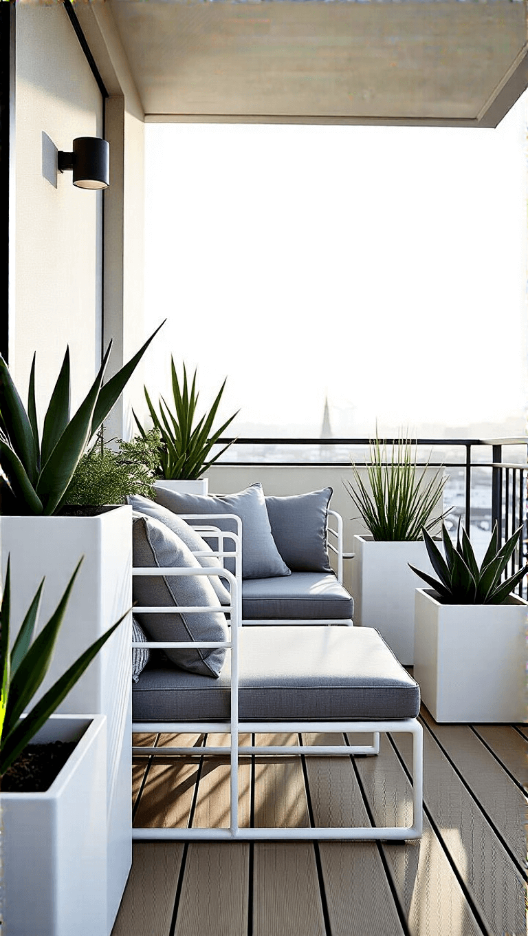 3831scandinavian Morning Balcony