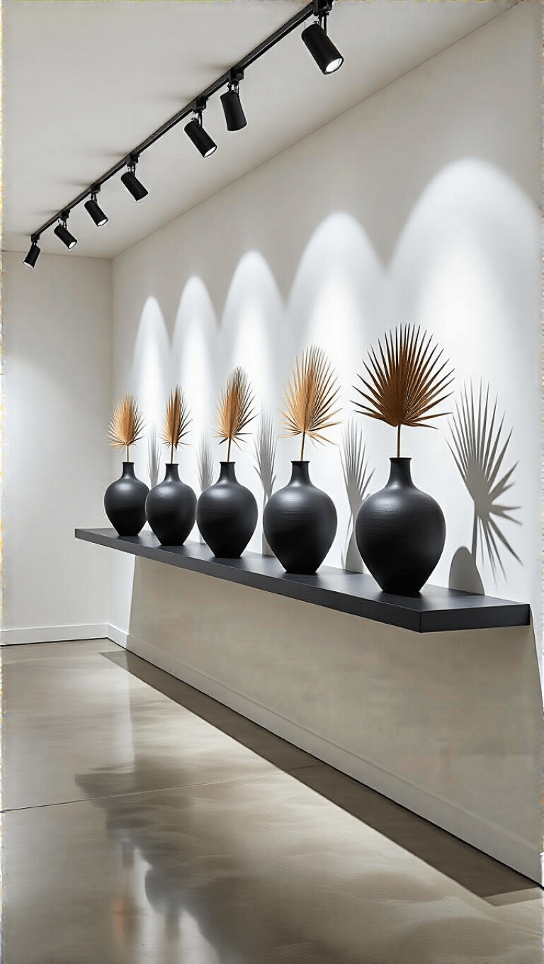 3843japandi Vases Gallery Hallway