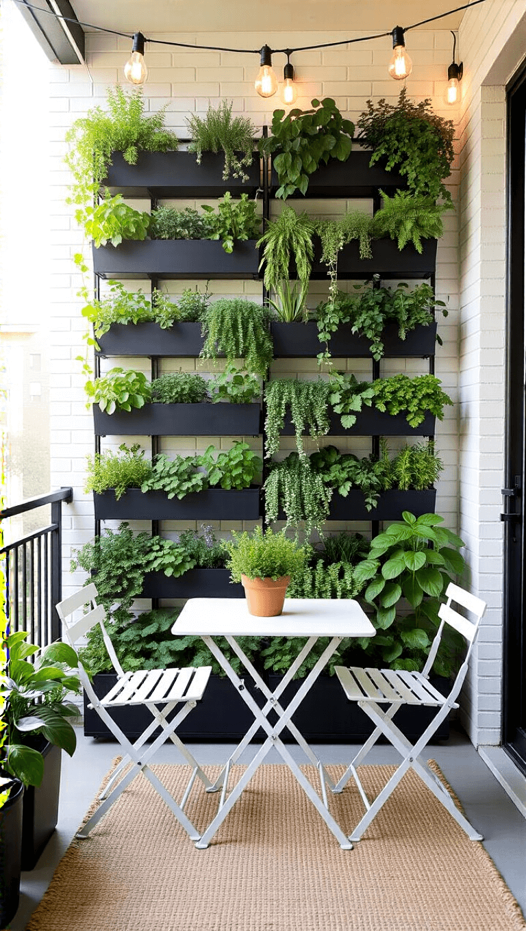 3848vertical Garden Balcony Oasis