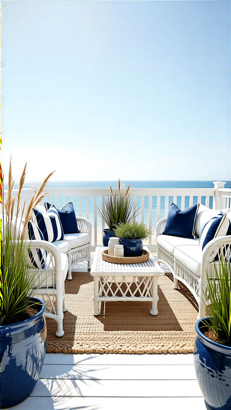 3856coastal Balcony Nautical Decor