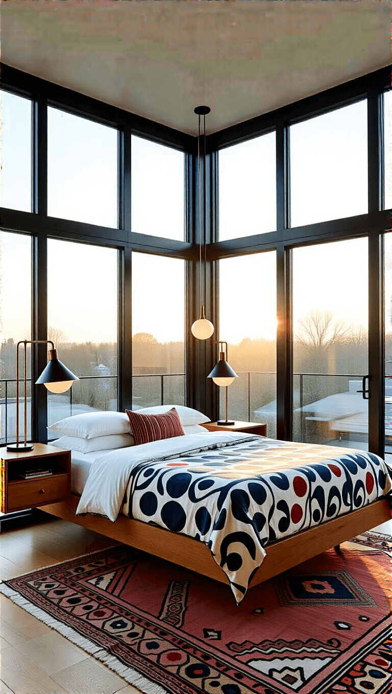 3886modern Marimekko Bedroom Dawn