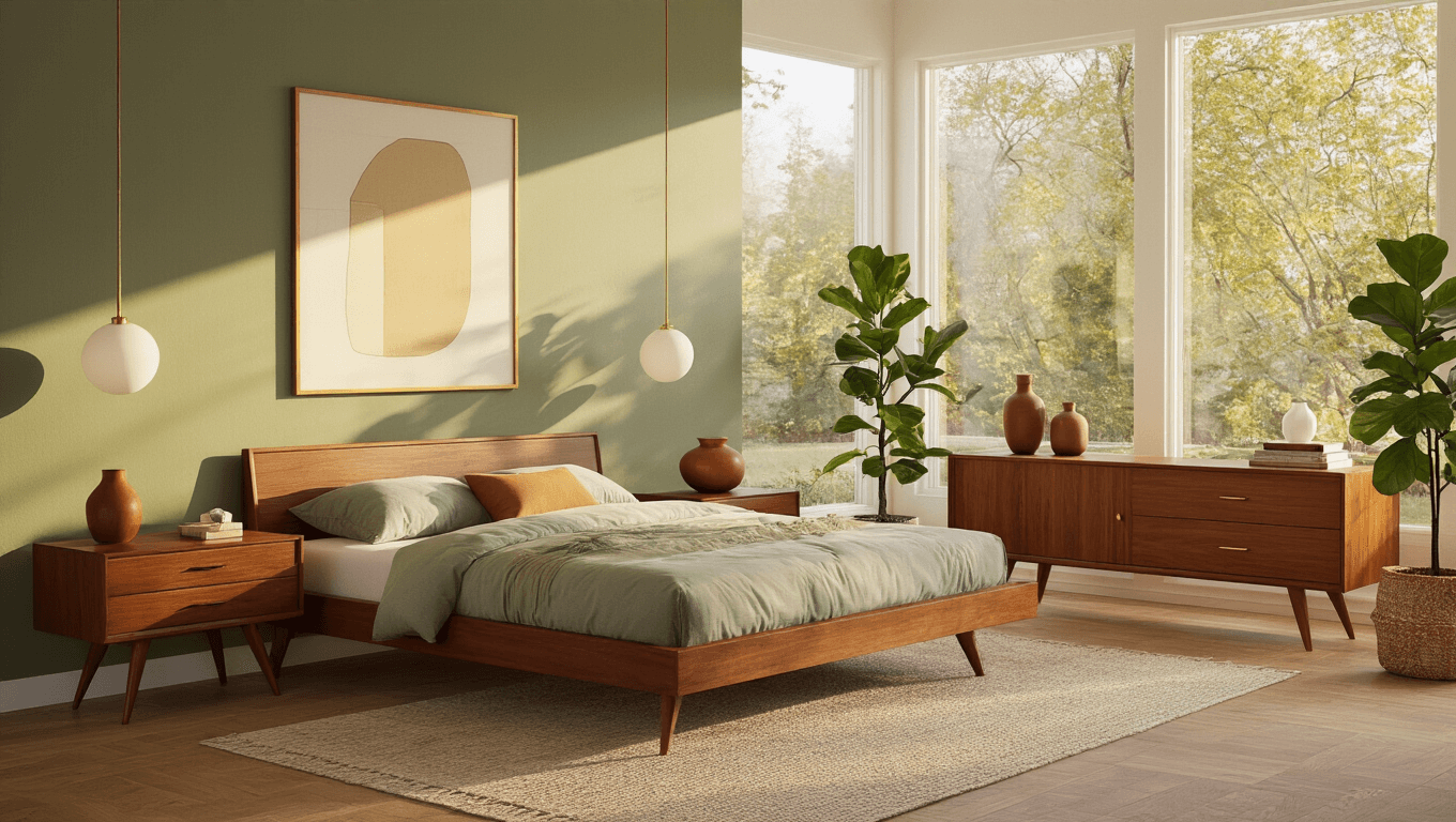 Master the Art of Mid-Century Modern Bedroom Photography: A Comprehensive Guide