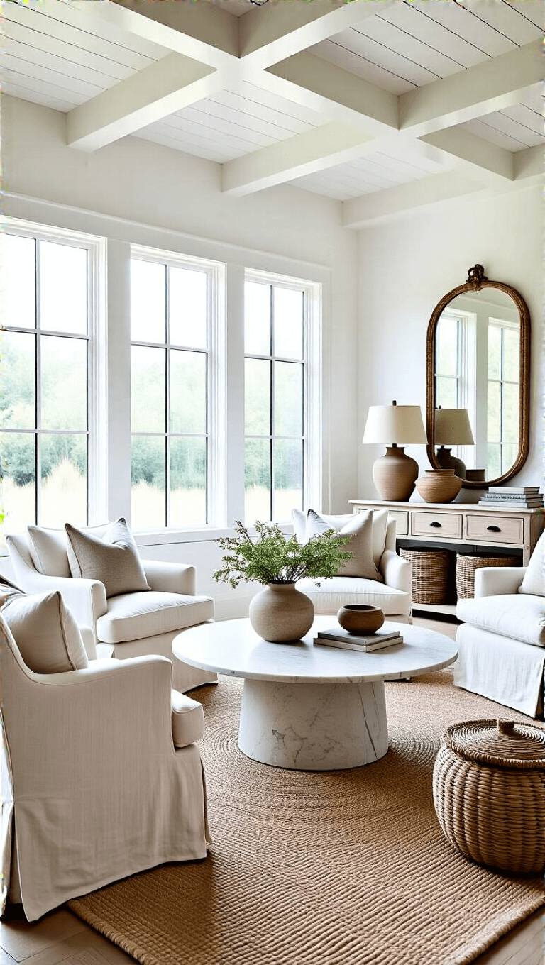 3913farmhouse Living Room Bright Natural