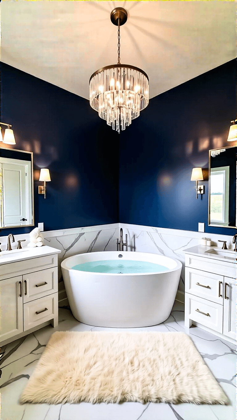 3930cosmic Sapphire Luxury Master Bath