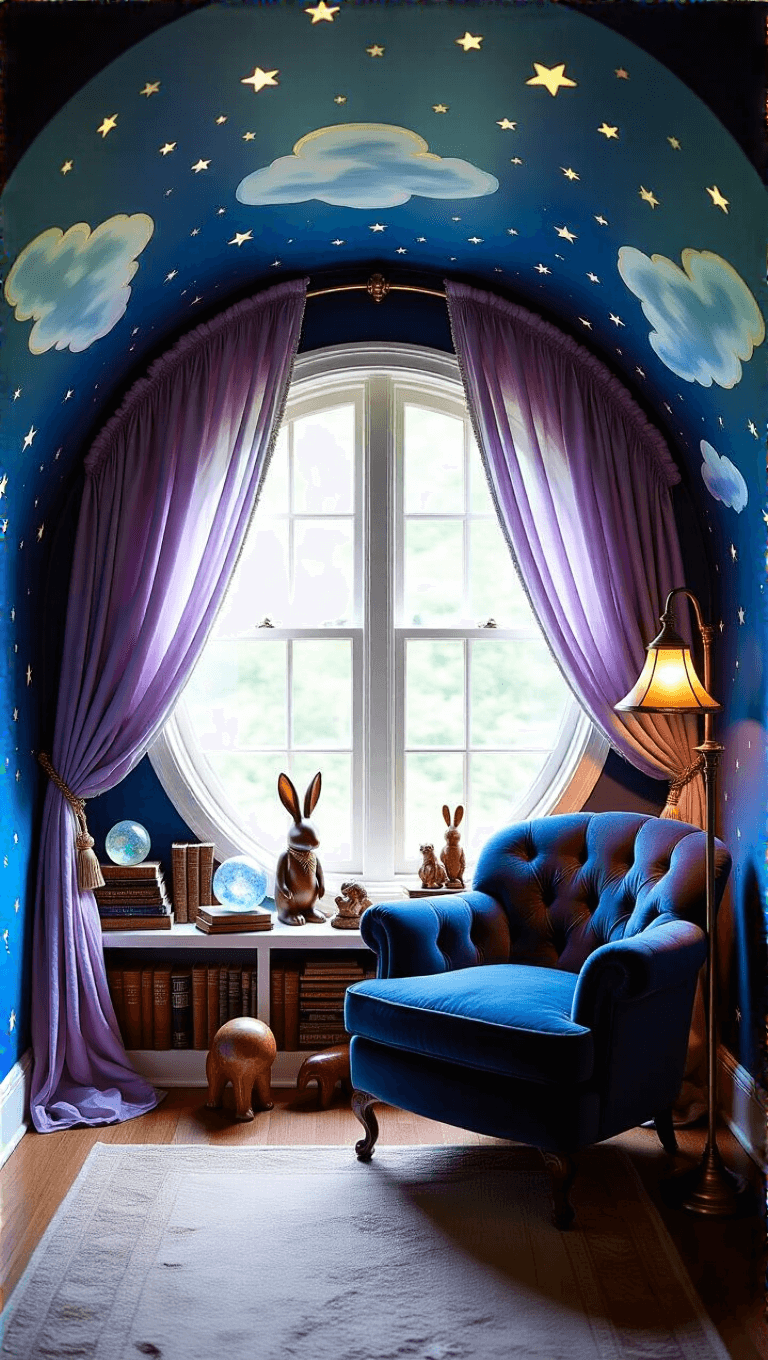 4031magical Reading Nook Stars