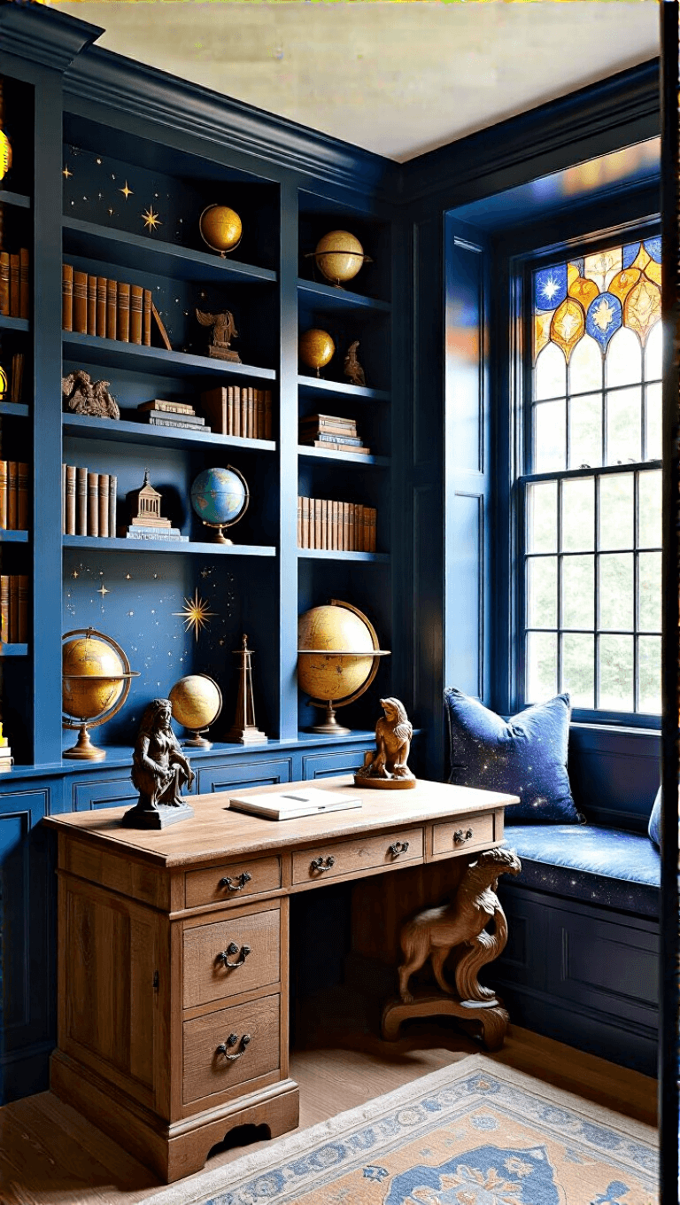 4039celestial Home Office Study