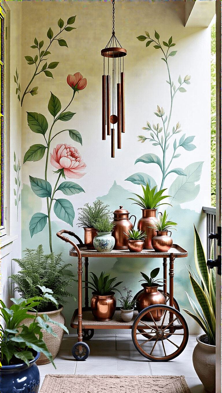 4047intimate Botanical Patio Corner