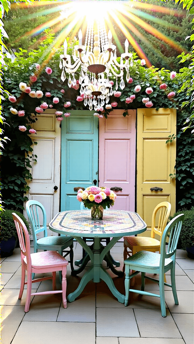 4052vintage Garden Doors Patio