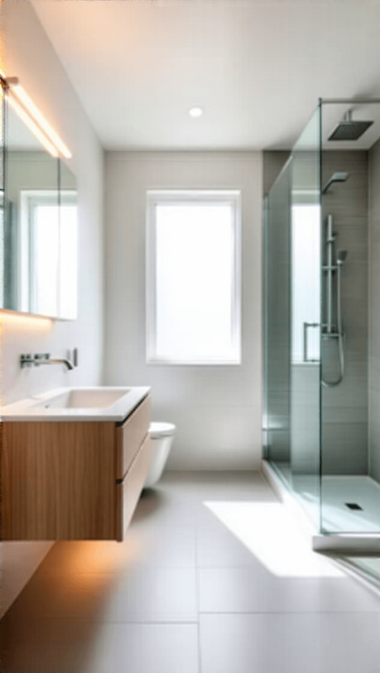 4069modern Minimal Bathroom Sunlit