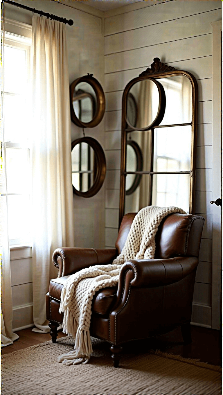 4113farmhouse Mirror Wall Dawn