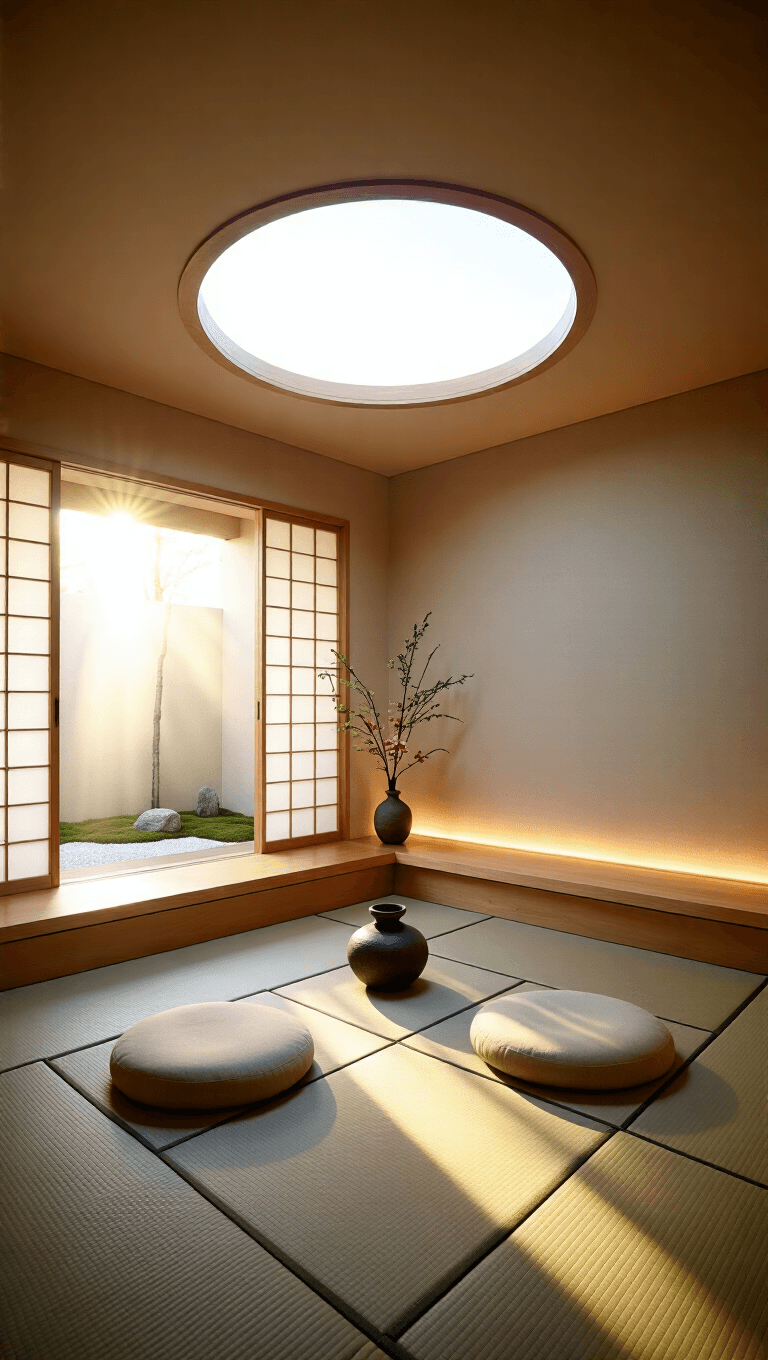4124zen Meditation Skylight Sunrise