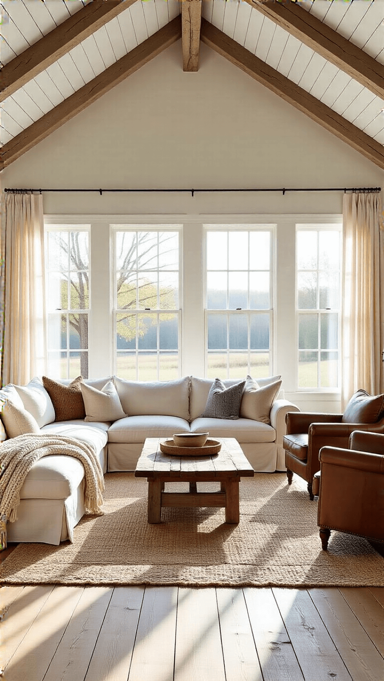4160farmhouse Living Room Golden Hour