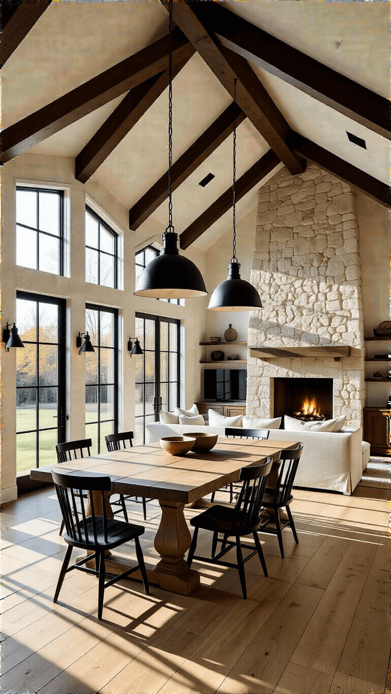 Transforming Spaces: The Ultimate Small Barn House Style Guide 4397modern Rustic Vaulted Greatroom
