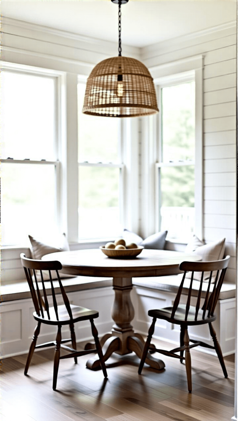 Transforming Spaces: The Ultimate Small Barn House Style Guide 4403bright Breakfast Nook Modern Traditional