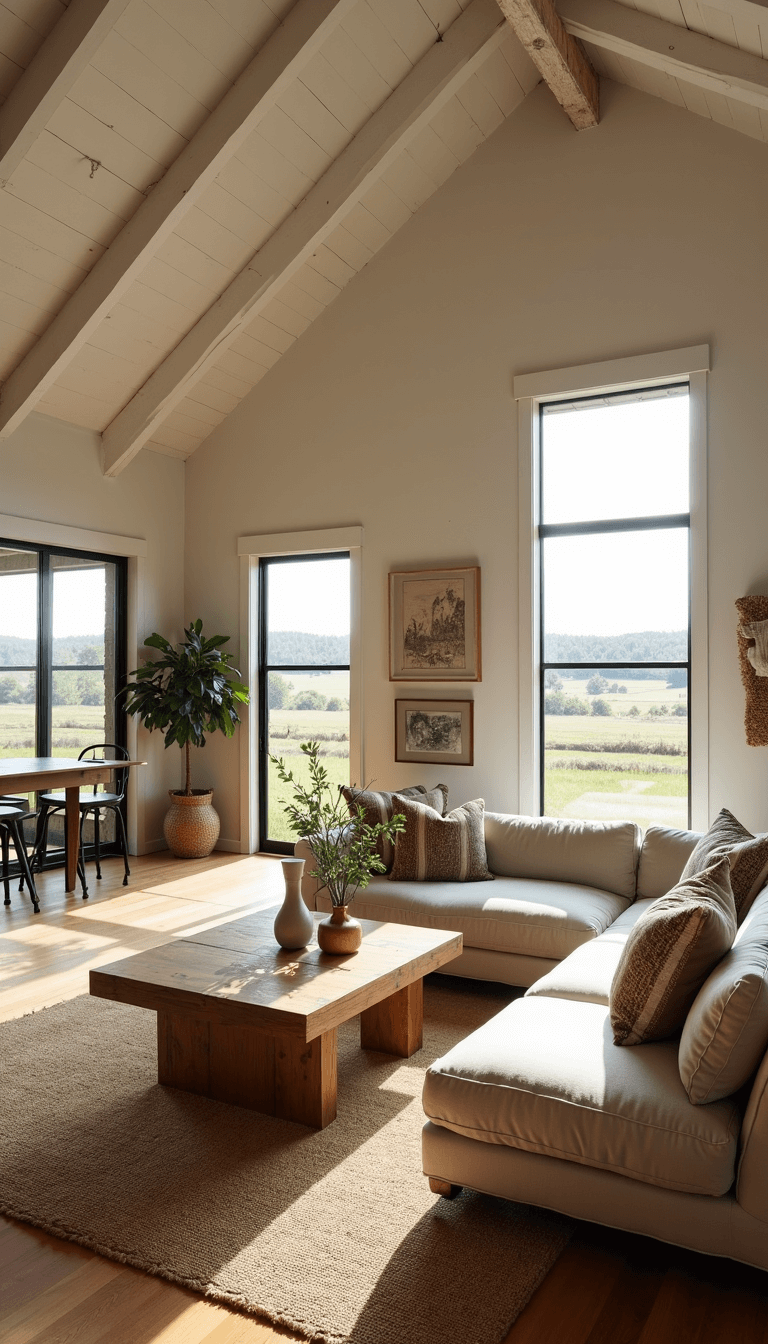 Modern Farmhouse: Your Ultimate Home Transformation Playbook 4848modern Farmhouse Living Room Golden Hour