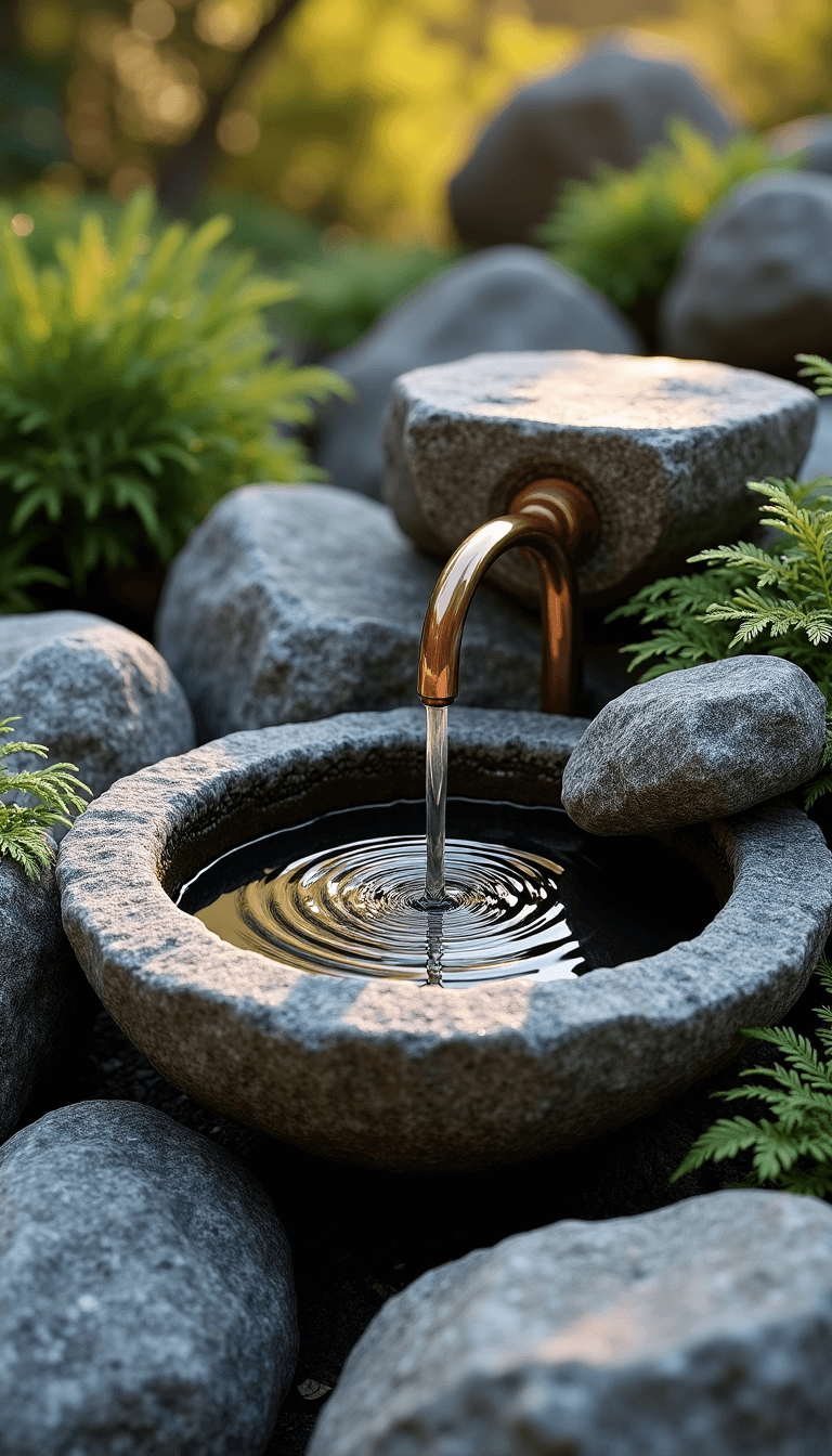 Wabi-Sabi Garden Design: Embracing Imperfect Natural Beauty 4861zen Garden Water Basin
