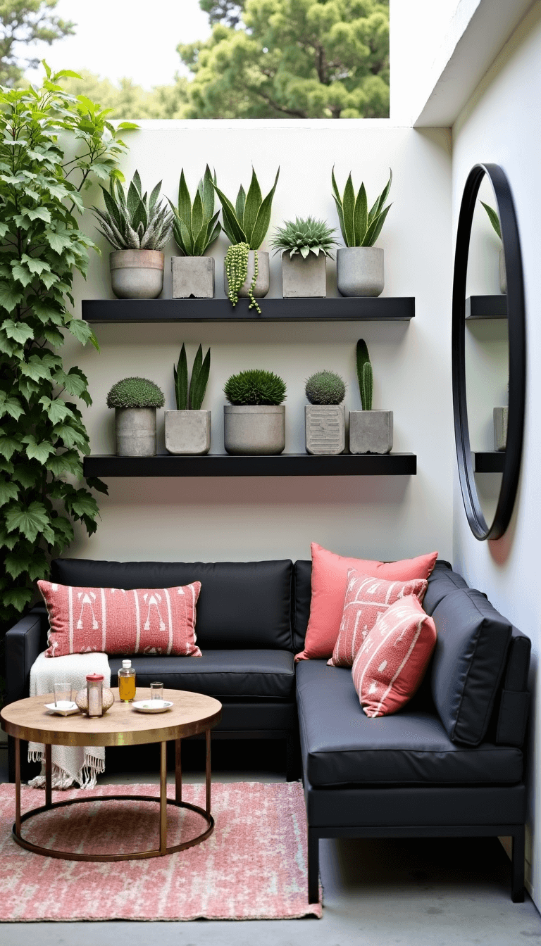 4893modern Patio Corner Sectional Aerial