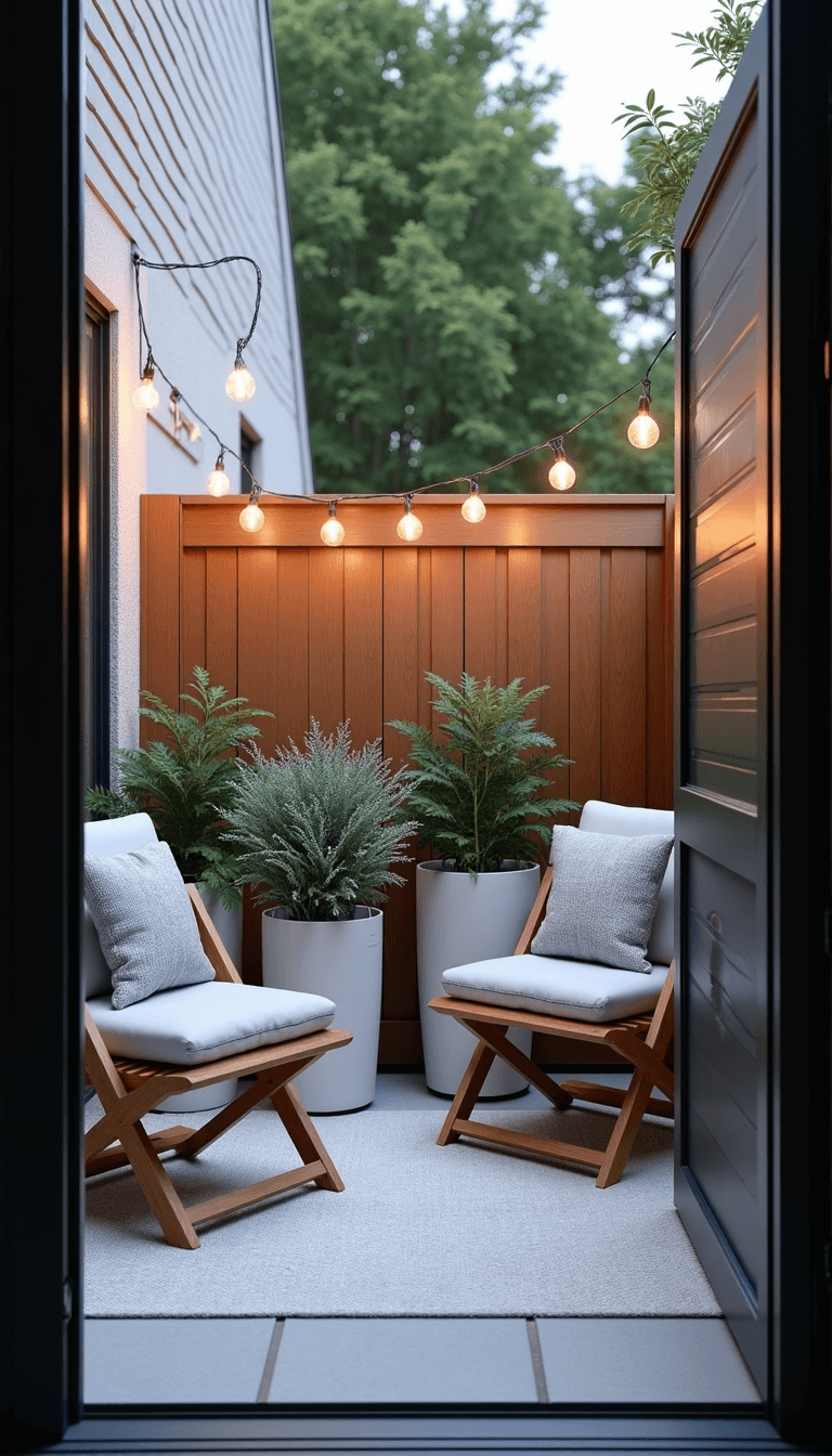 4900scandinavian Dusk Patio String Lights