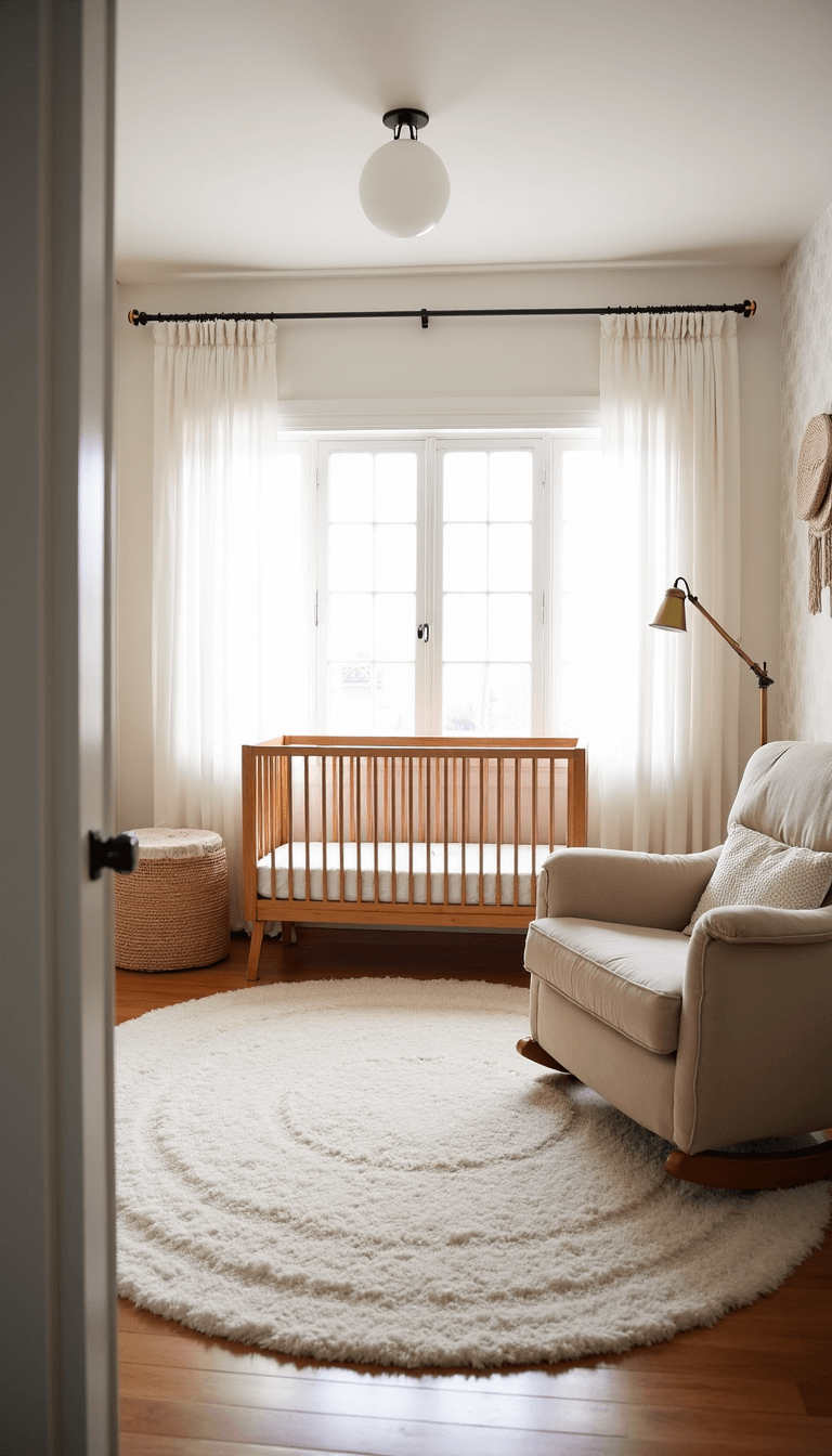 4929modern Nursery Natural Light