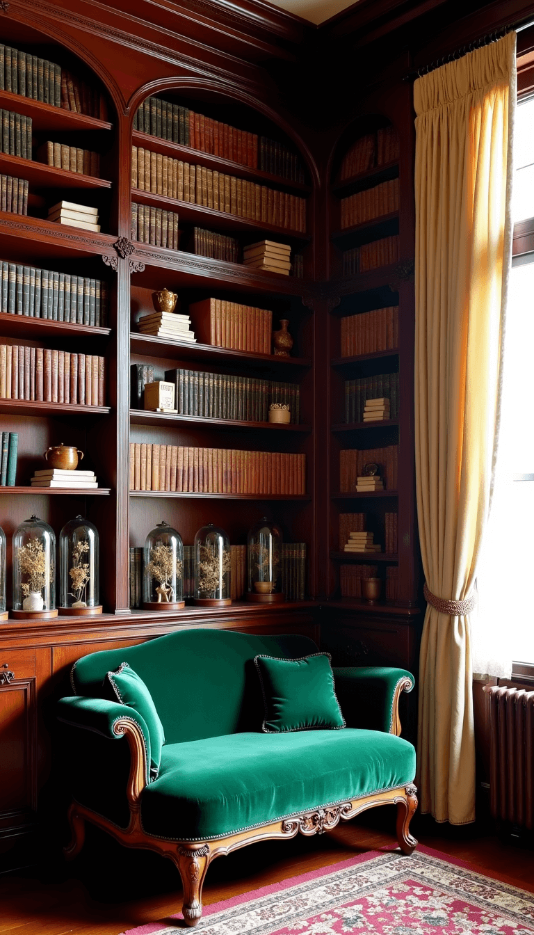 4946victorian Library Parlor Afternoon