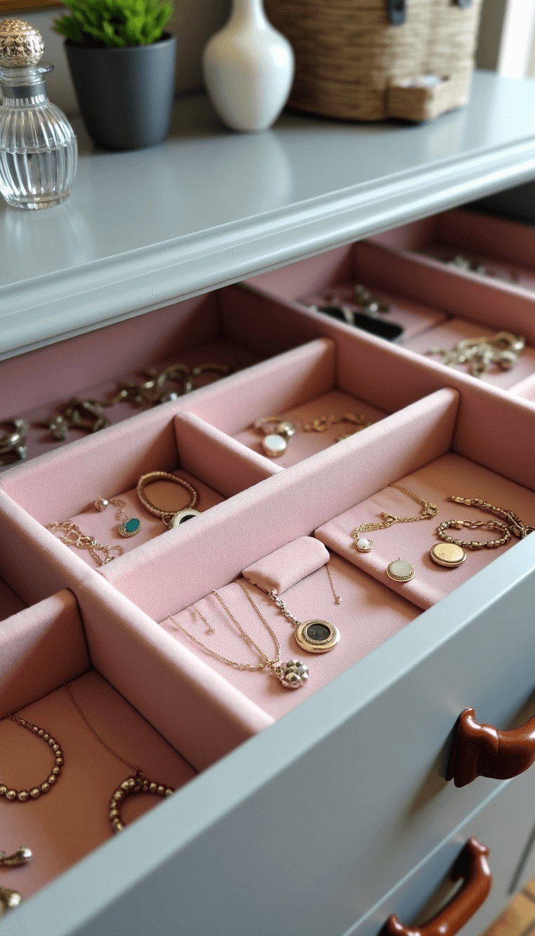 Transform Your Walk-In Closet: A Stylish Sanctuary of Organization and Elegance 4969luxury Jewelry Storage Organization