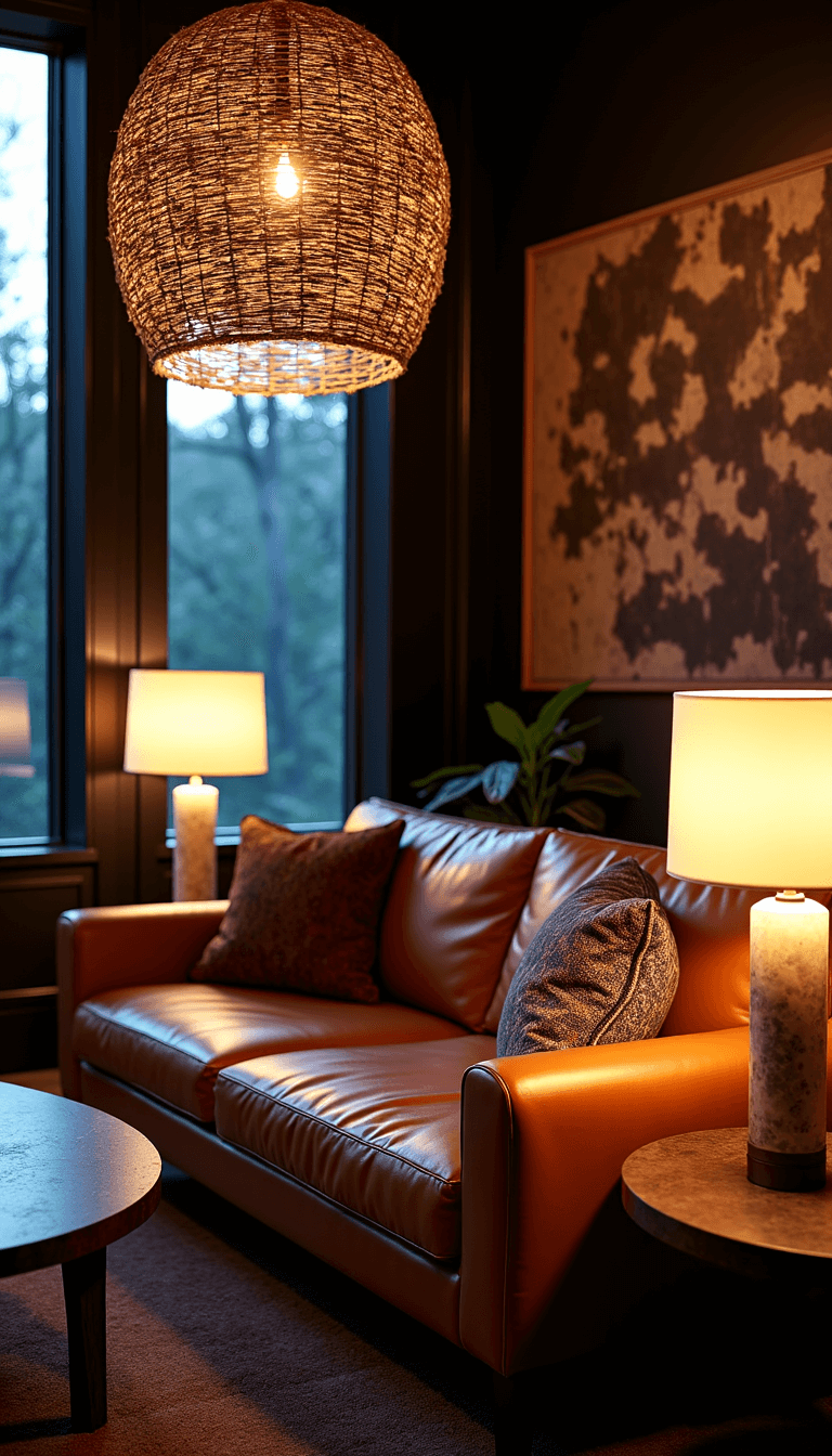 Creating a Cozy Living Room: The Ultimate Lighting Guide 4995cozy Den Blue Hour Lighting