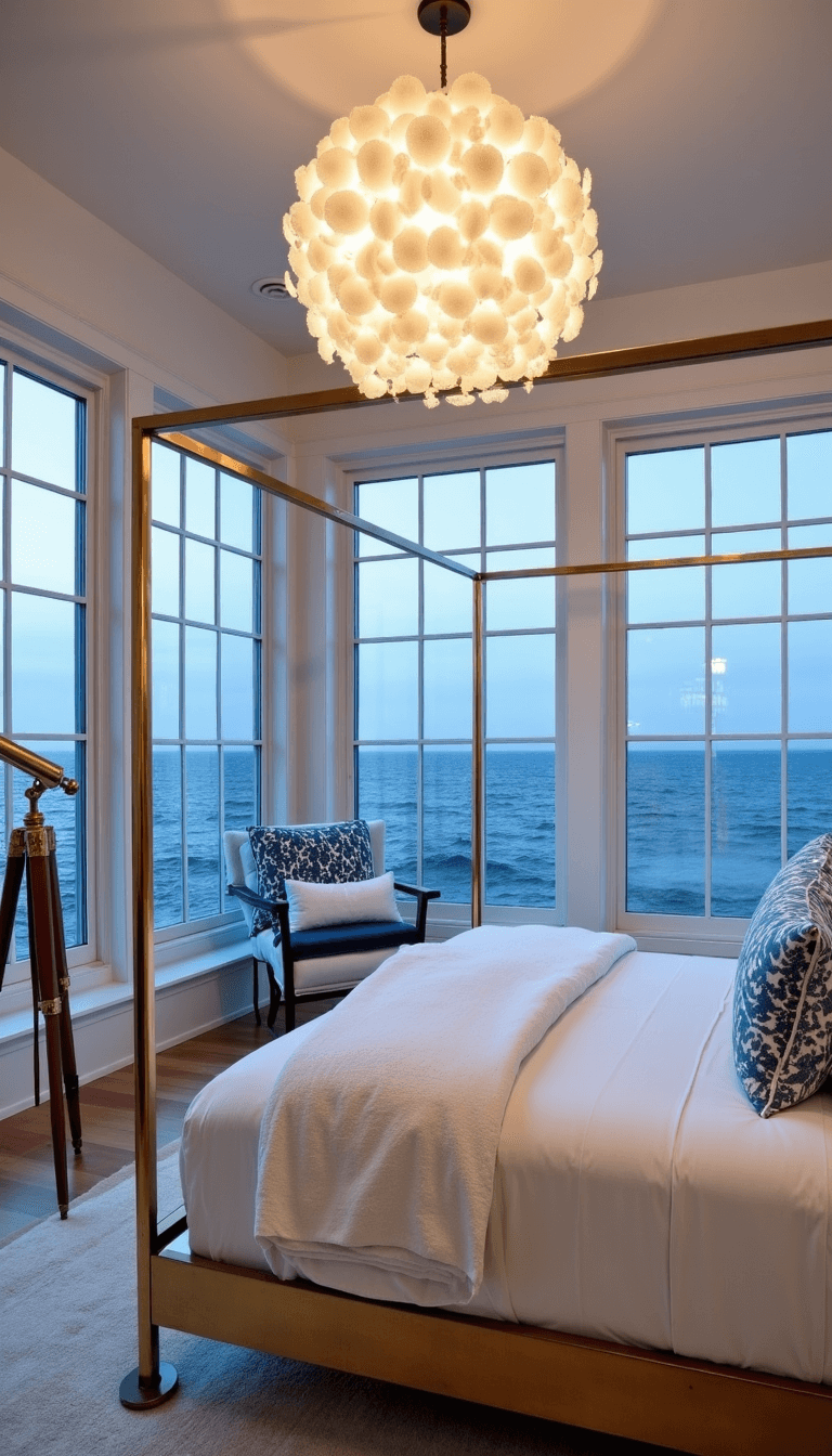 5027coastal Canopy Bedroom Twilight