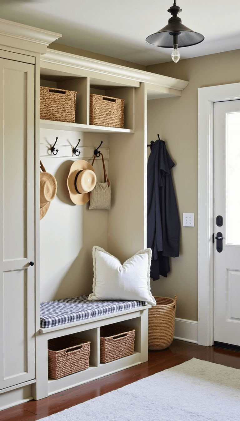 Vintage Modern Farmhouse: Creating Timeless Comfort with Contemporary Flair 5040modern Farmhouse Mudroom Storage Hooks