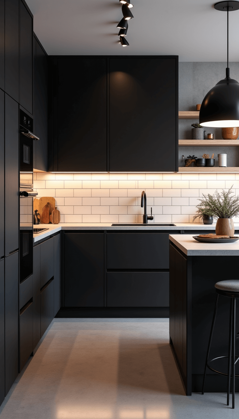 Creating a Stunning Nordic Kitchen: Your Ultimate Design Guide 5046nordic Twilight Kitchen Contrast